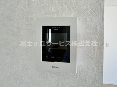 【防犯設備】 | 牧之原市静波 11期 新築一戸建て 2号棟 | TV付インターフォン