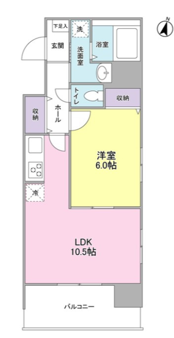 ラークガーデン木場の間取り