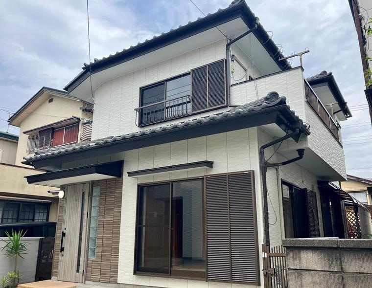 長作台戸建の外観