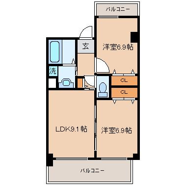 【間取り】 | ノーブルコート