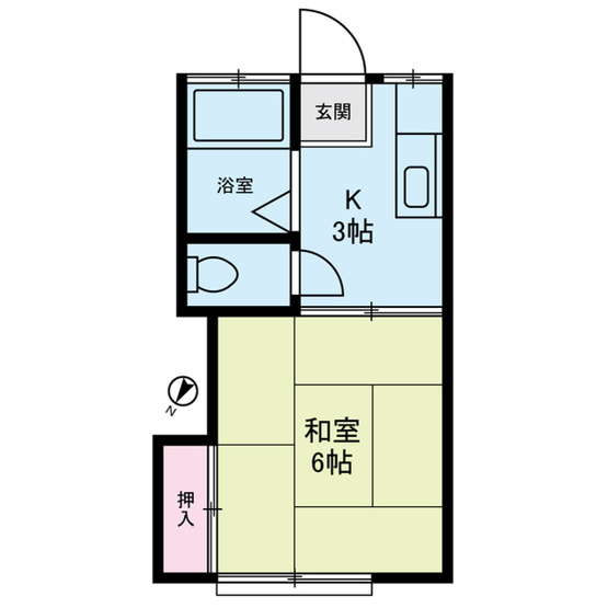 【間取り】 | 久が原ハイツ