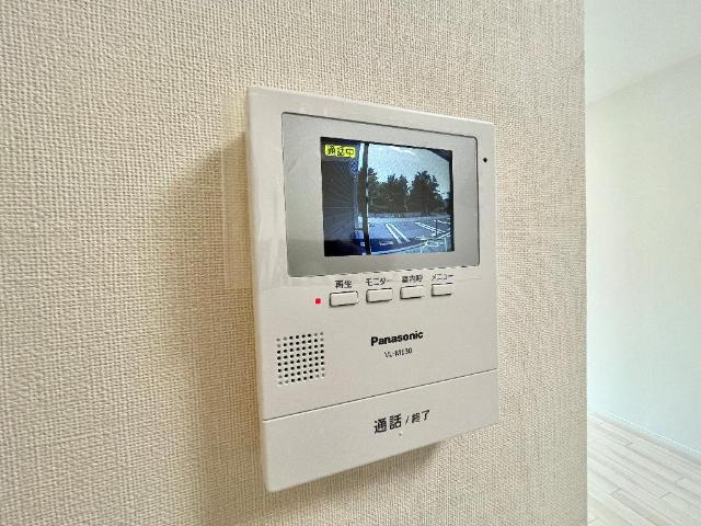 センターフィールドの内装|カメラ付インターホン