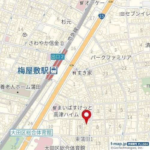 グランドラインⅡの地図