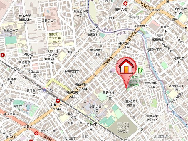 トレンディＢの地図