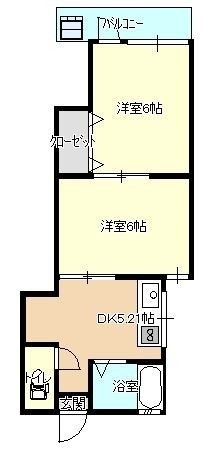 サンフォレスト須佐の間取り