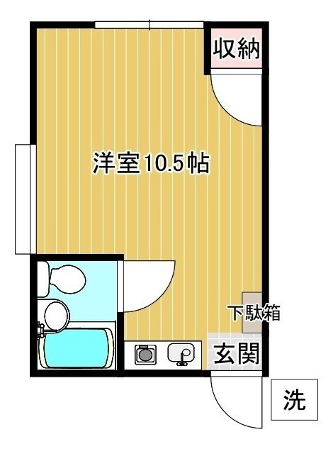 パーソンズハウスⅠの間取り