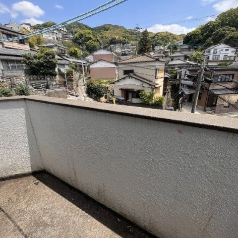 第百マンションのバルコニー