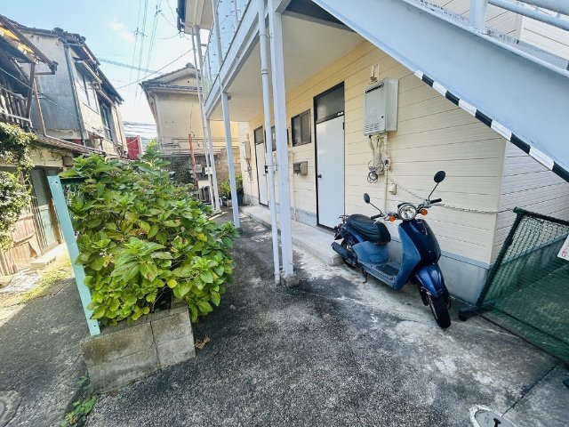 伊藤ハイツのエントランス