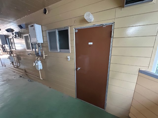 リゾートイン松川の玄関