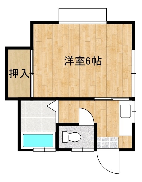 リゾートイン松川の間取り