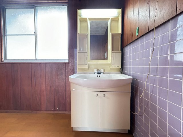 大川アパートⅠの洗面所