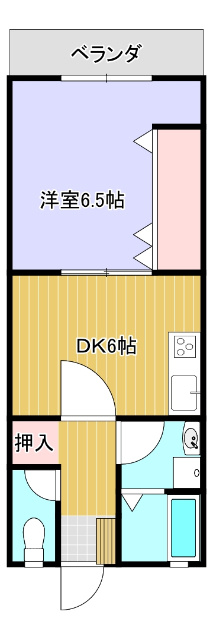 天神ヒルズの間取り