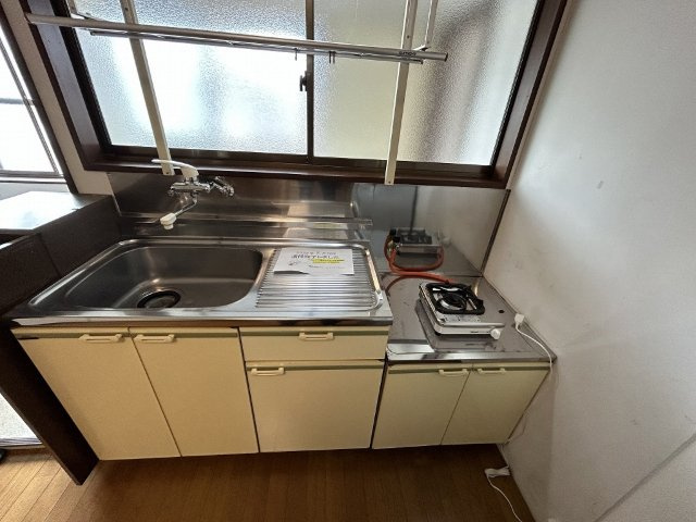 大坪電機アパートのキッチン
