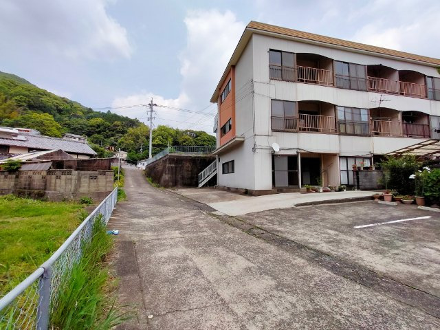 梅田ハイツのエントランス