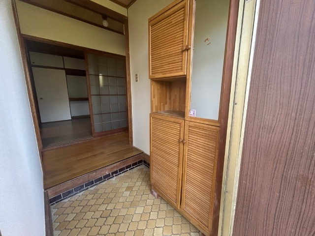 井手アパート2の玄関