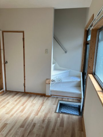 佐世保市神島町の一戸建ての玄関