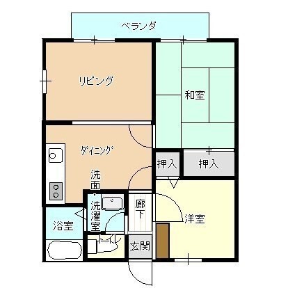 サヴァービアⅡの間取り