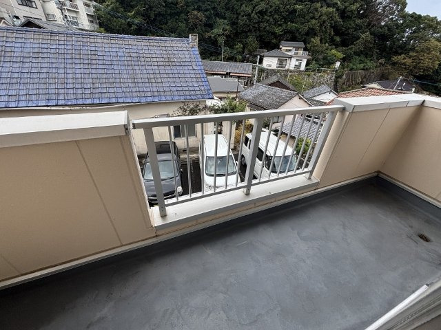 レジデンス東山手のバルコニー