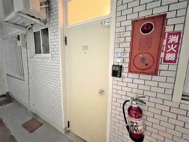 サンフォレスト俵の玄関