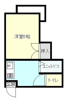 リゾートイン大和の間取り