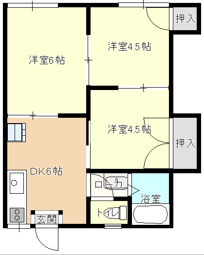 パークヒルズ日宇の間取り