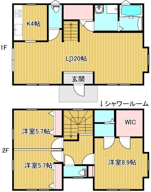 佐世保アメリカンヴィレッジの間取り