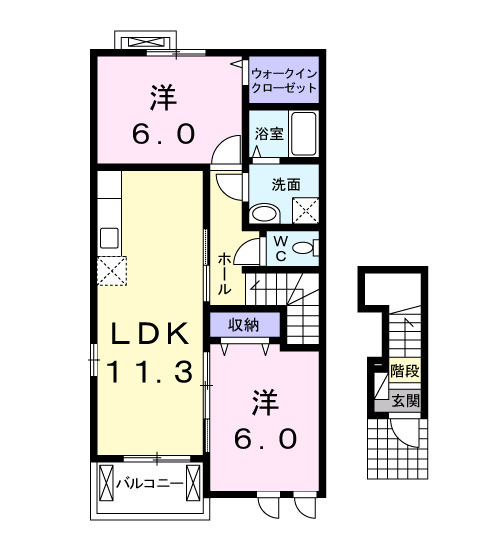 【間取り】 | プリムラ
