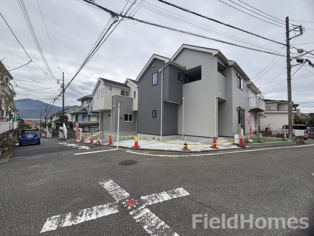 秦野市今泉新築戸建て　24-1期1号棟の前面道路含む現地写真|前面道路含む現地写真です。