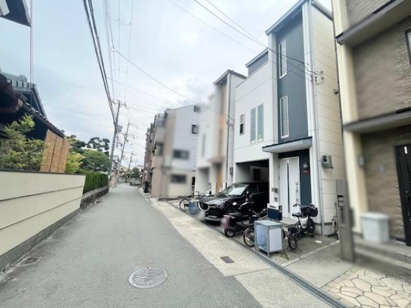 【前面道路含む現地写真】 | 大阪市東淀川区南江口3丁目　中古戸建