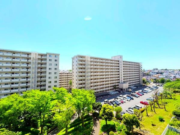 横浜パークタウンＦ棟のその他|バルコニーからの眺望です！