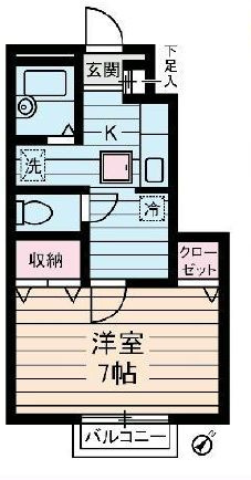 ハイツ・サンの間取り|間取り図☆