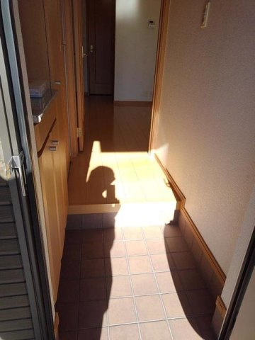 パレ・サンパティークＡの玄関