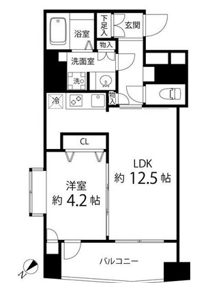 レニール本駒込の間取り