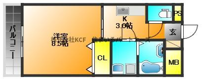 ローズガーデンⅡの間取り