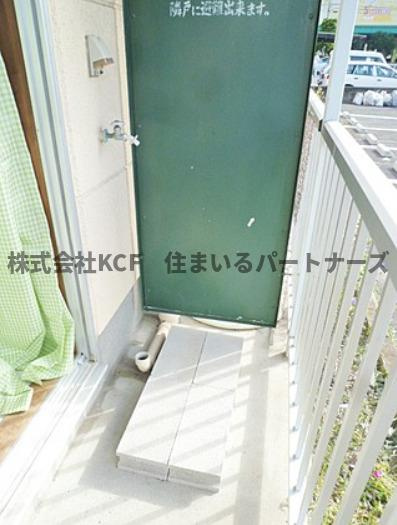 インターハイツのバルコニー|開放的で明るい空間を演出してくれるバルコニーです