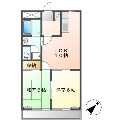 ユーカリハイツの間取り