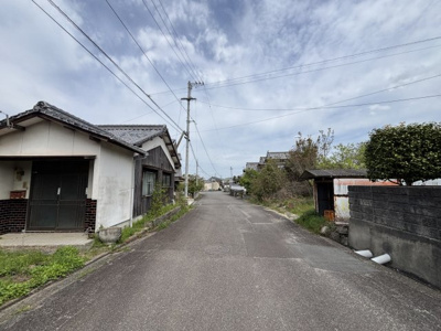 【前面道路含む現地写真】 | 売地　中西外