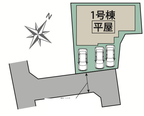 【仲介手数料無料】入間市東町４丁目全１棟　入間市の新築住宅なら西武ハウジングの区画図