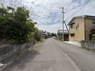 【前面道路含む現地写真】 | 売地　八反地