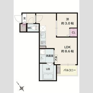 【間取り】 | Jack koyoⅢ