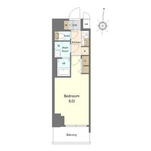 【間取り】 | S-RESIDENCE高岳bresa(ブレサ)
