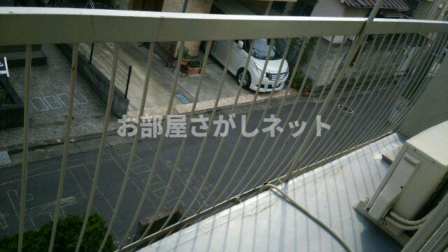 マンション富士【おとり物件なし】#学生・社会人にオススメ！初期費用分割払いOK！のバルコニー