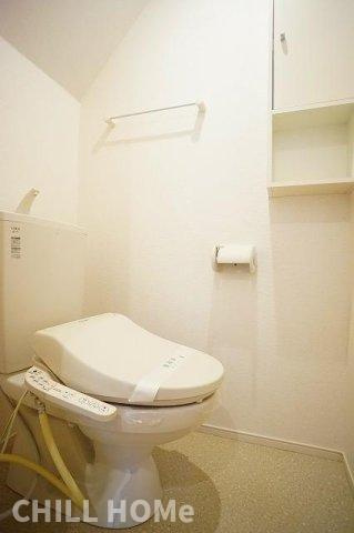 レユシールＡのトイレ|当社、チルホームのHPもご覧ください(^^)/物件情報多数♪
