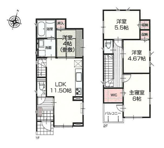 鎌倉市二階堂　新築戸建　全4棟１号棟
