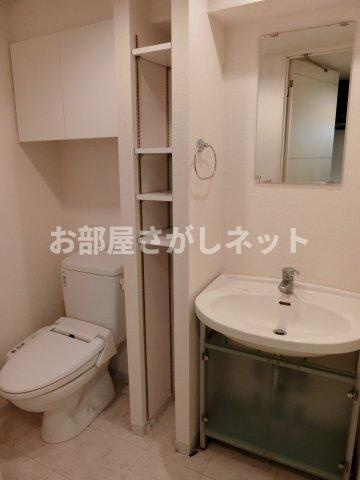 サンパレス駒込壱番館【おとり物件なし】#学生・社会人にオススメ！初期費用分割払いOK！の独立洗面台