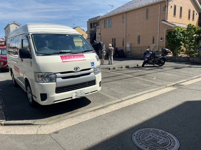 堀駐車場の外観