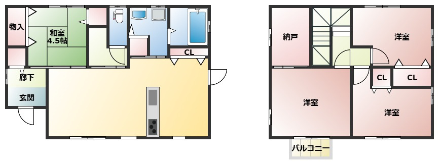 ☆★☆完成見学会開催☆★☆大村町戸建の間取り