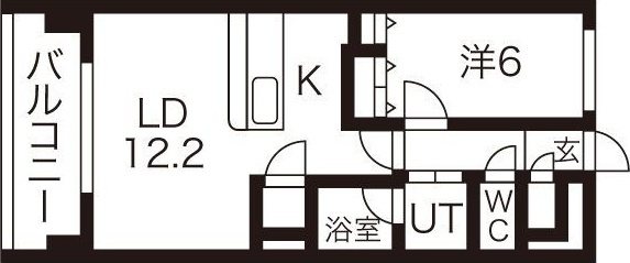 アビタシオンみなみの間取り