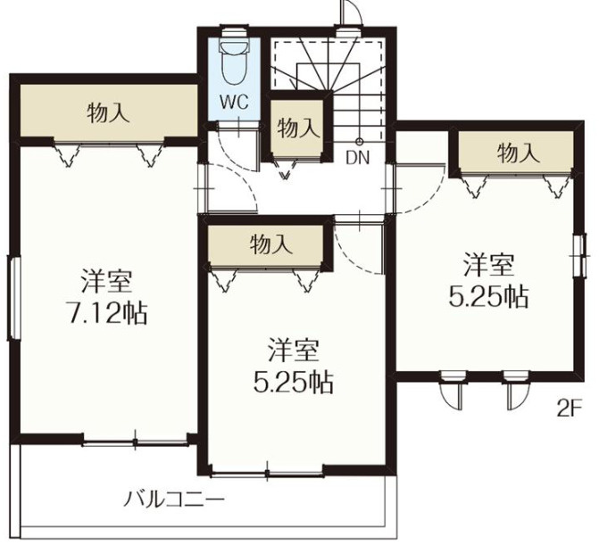 【仲介手数料無料】狭山市狭山台８期全１棟　狭山市の新築住宅なら西武ハウジングの間取り
