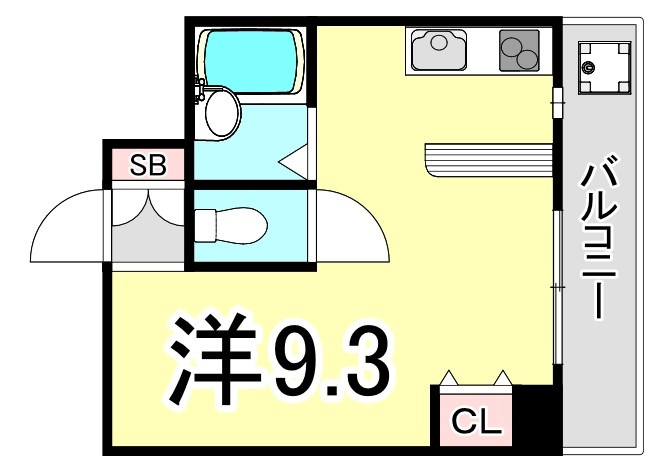キングコーポラスⅡの間取り